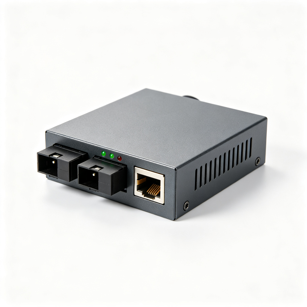 Industrial Dual-fiber Media Converters