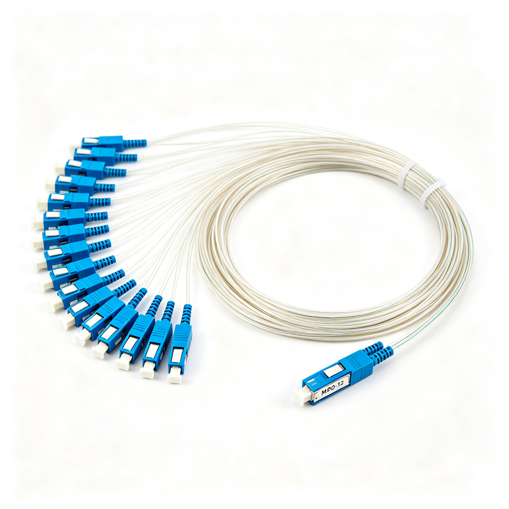 MPO/MTP-LC Pre-terminated Breakout Cable